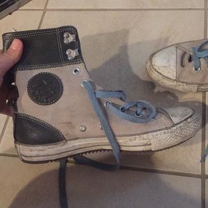 converse limited edition leather high tops